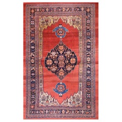 Antique Late 19th Century Persian Bijar Carpet ( 7'10" x 12' - 238 x 365 ) 