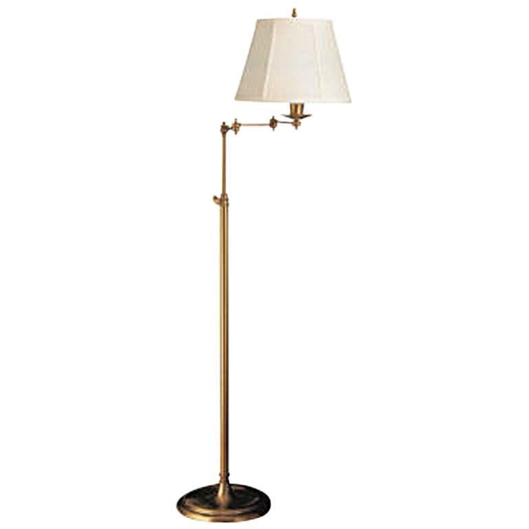 Triple Swing Arm Floor Lamp For Sale