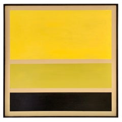 Acrylic on Board Trio of Yellow by Darren Ransdell Design
