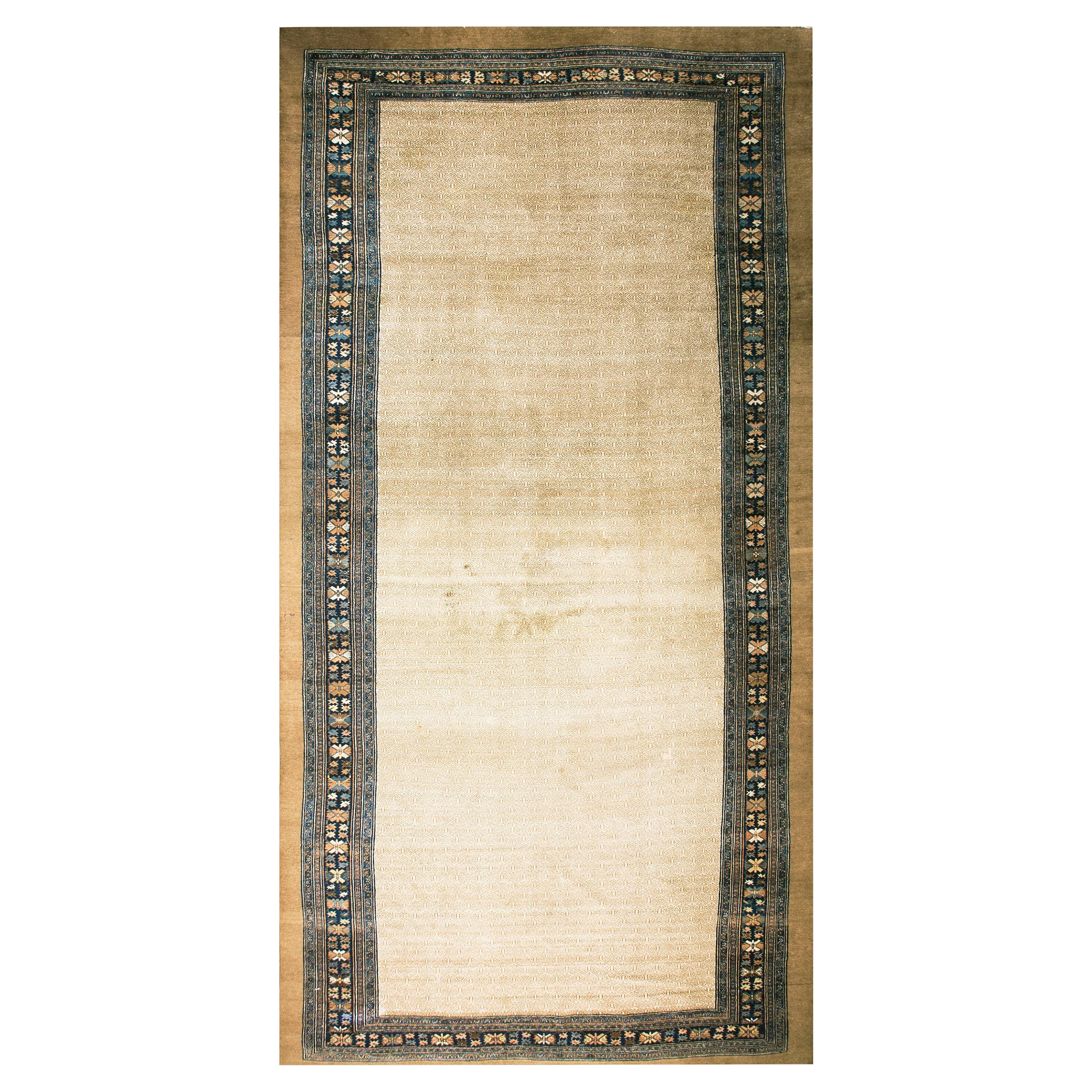 19. Jahrhundert W. Persischer Serab Teppich ( 11'3" x 22'6" - 343 x 686 )