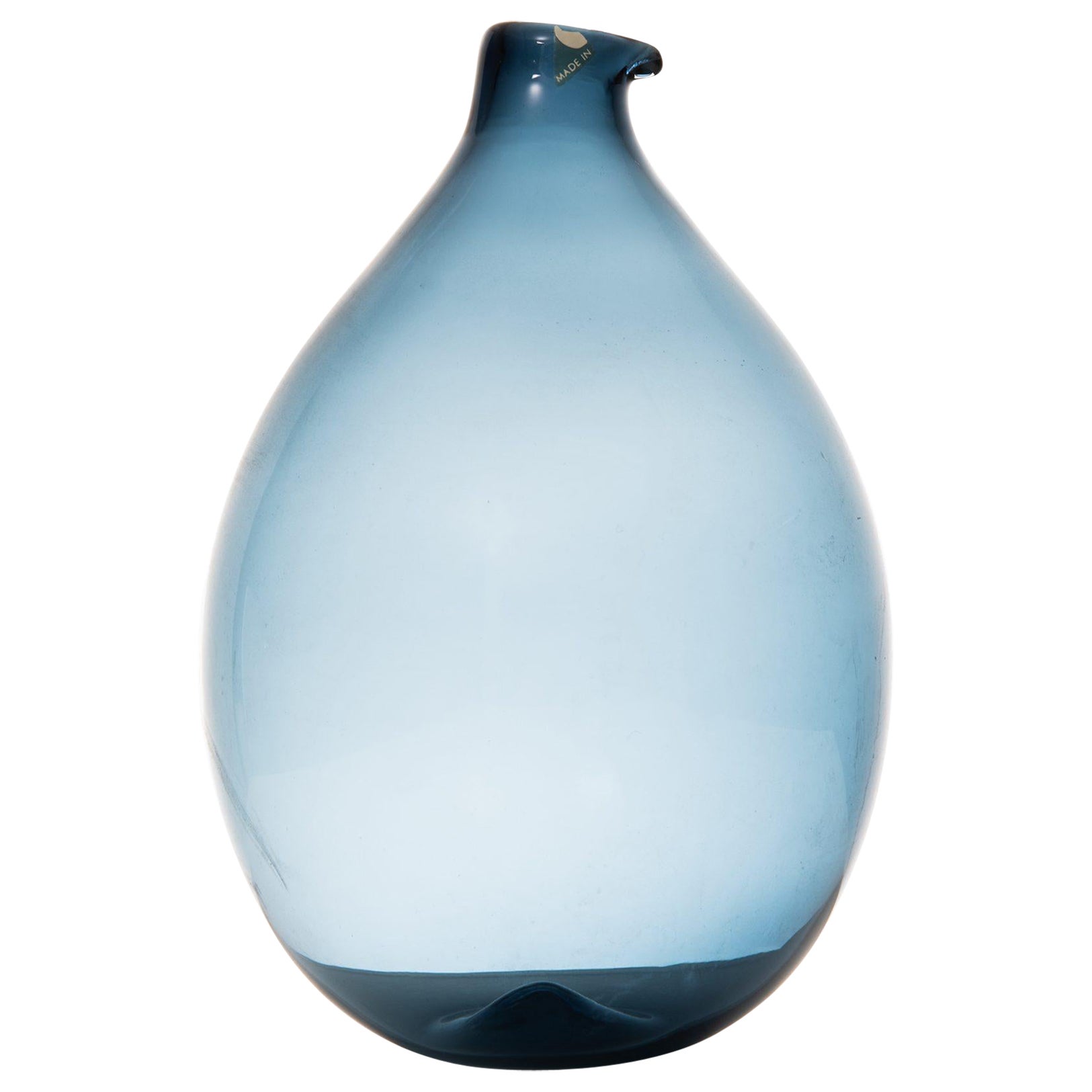 Timo Sarpaneva Bottle / Vase Model Pullo / Bird Vase by Iittala in Finland For Sale
