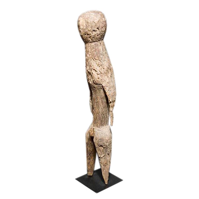 Carved Aftican Wood Sculpture from Togo For Sale