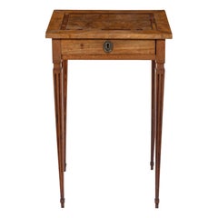 Handsome 18th century Italian side table with drawer