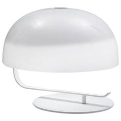 Marco Zanuso Model 275 'Zanuso' Table Lamp in White for Oluce