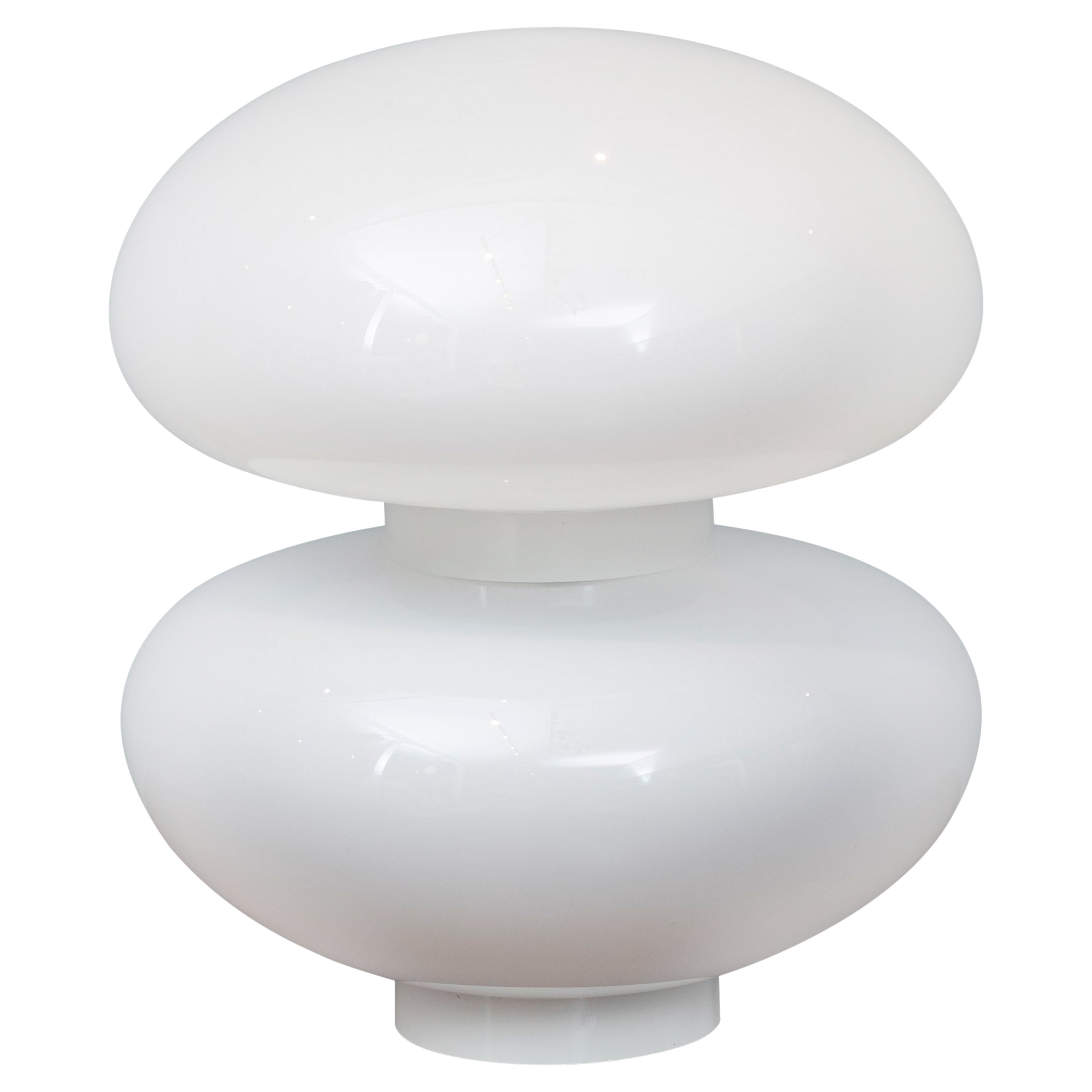 Mod Gold Base Table Lamp by Bill Curry For Sale at 1stDibs