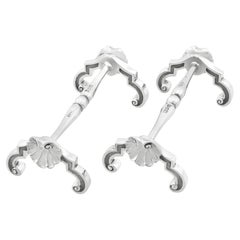 Couteau / porte-plume antique en argent sterling Reid & Sons