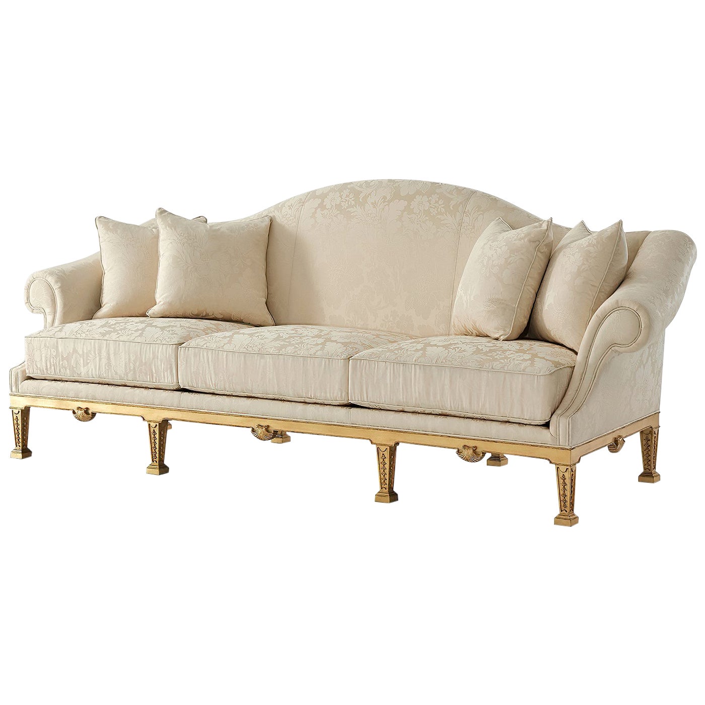 Kittinger Camel Back Sofa at 1stDibs
