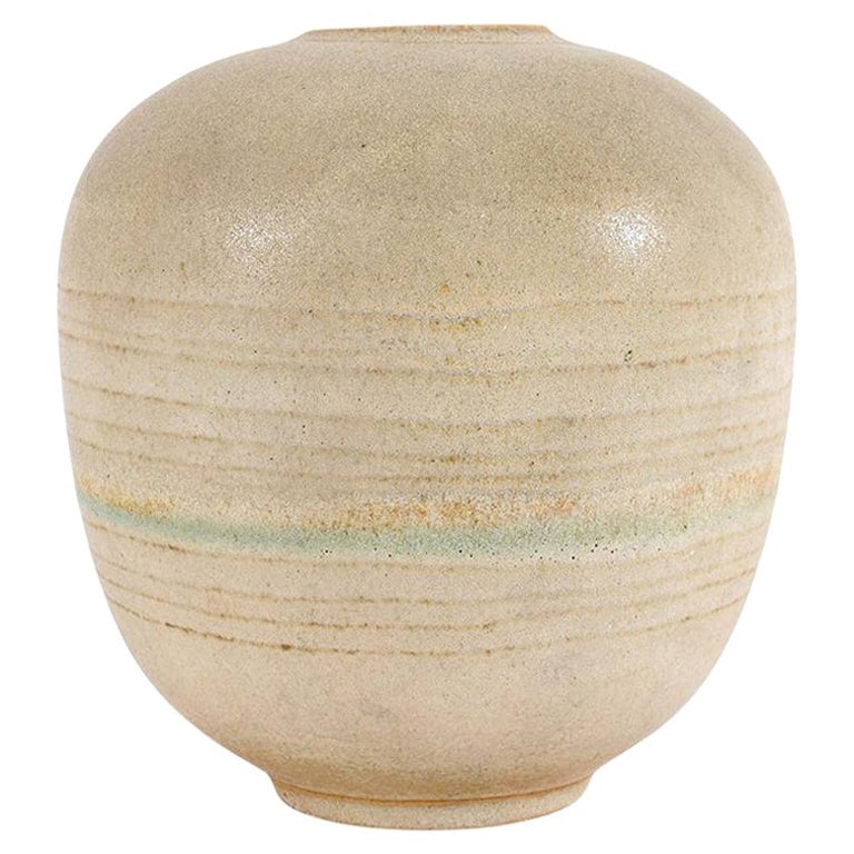 Carlo Zauli Decorative Vase in Stoneware Italian Manufacture, 1960s  For Sale