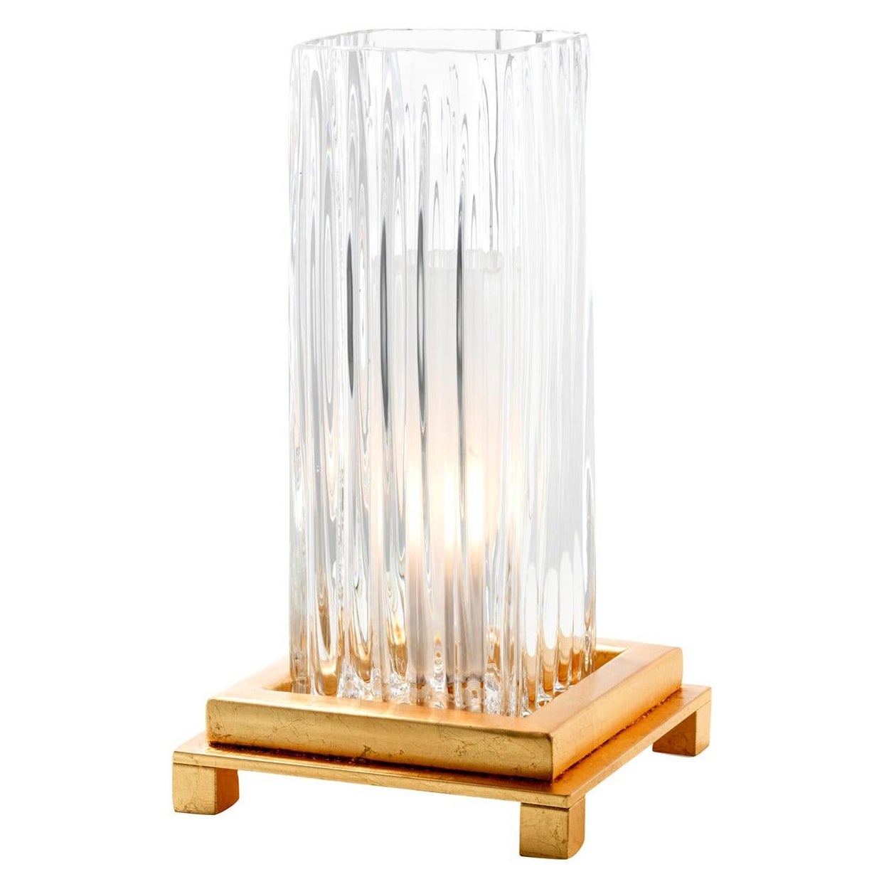 Lampe de table classique en or