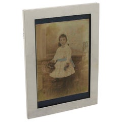 Antique 1918 Sterling Silver Photograph Frame