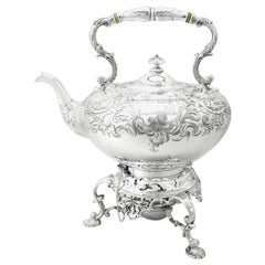 Victorian Sterling Silver Spirit Kettle
