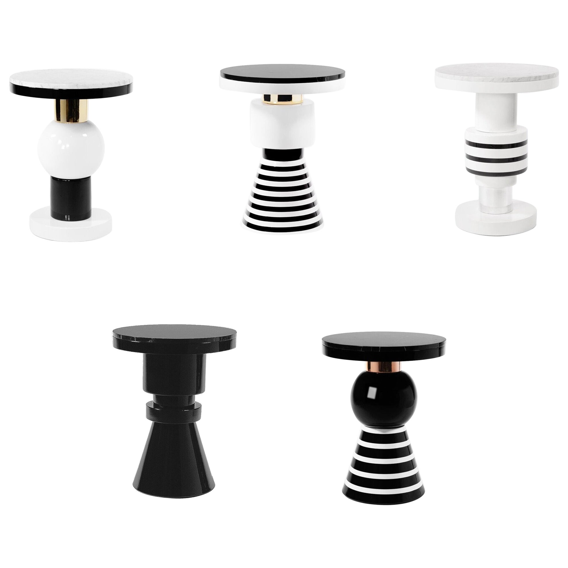 California Glazed Ceramic Circular Side Table For Sale at 1stDibs