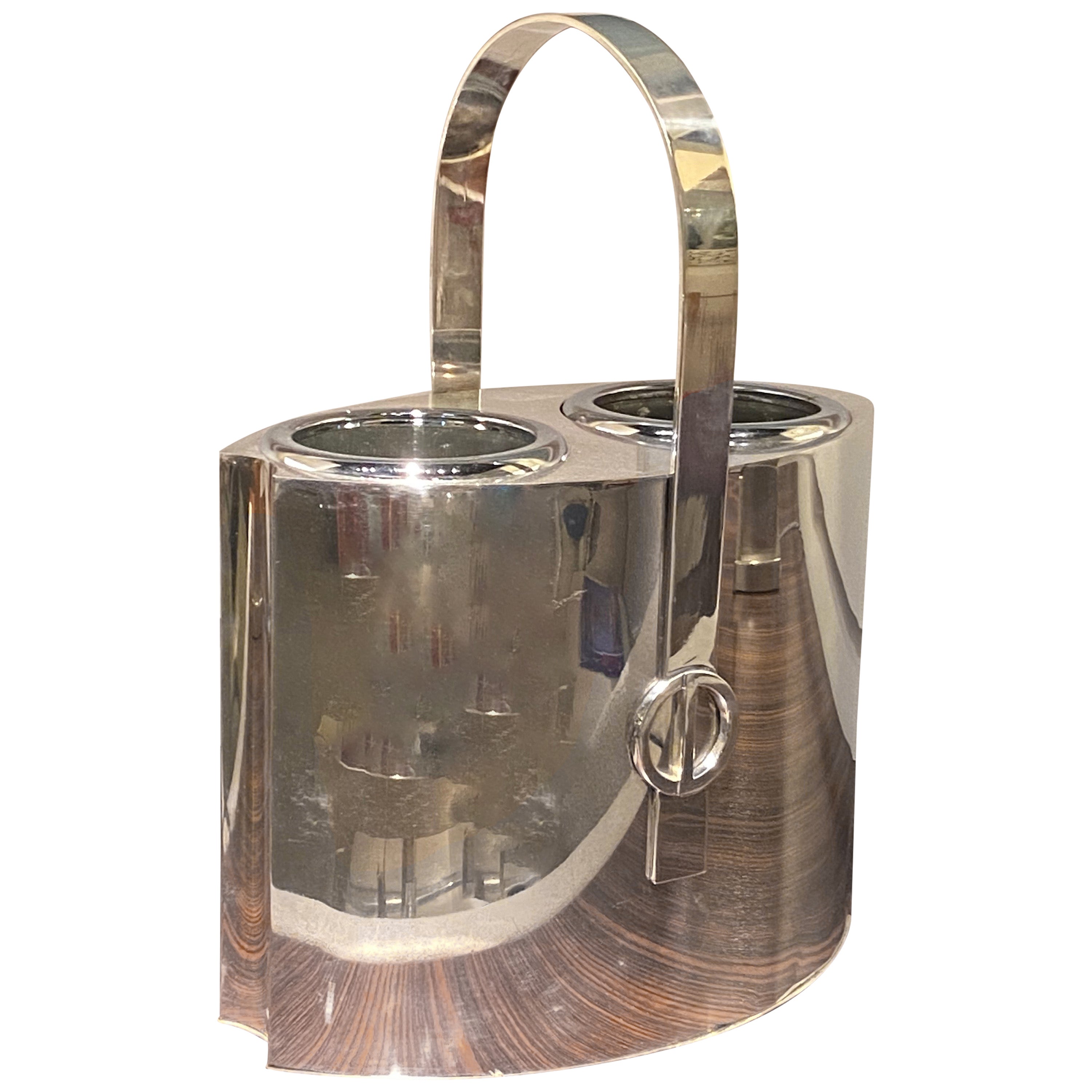 Vintage Wine Cooler by E.P. Zinc, Italy, 1970s For Sale at 1stDibs