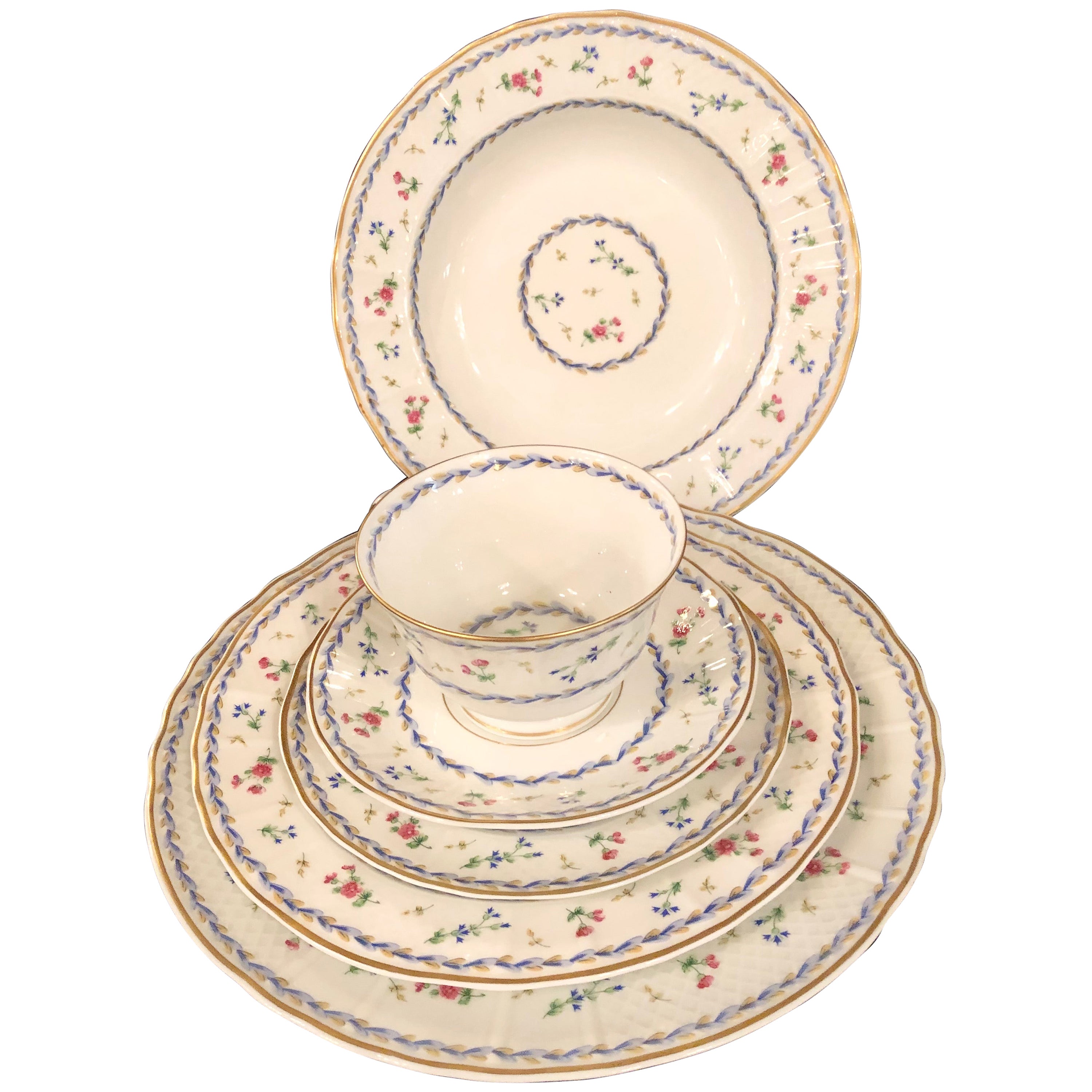 Vintage Swedish China Dinnerware For Sale at 1stDibs