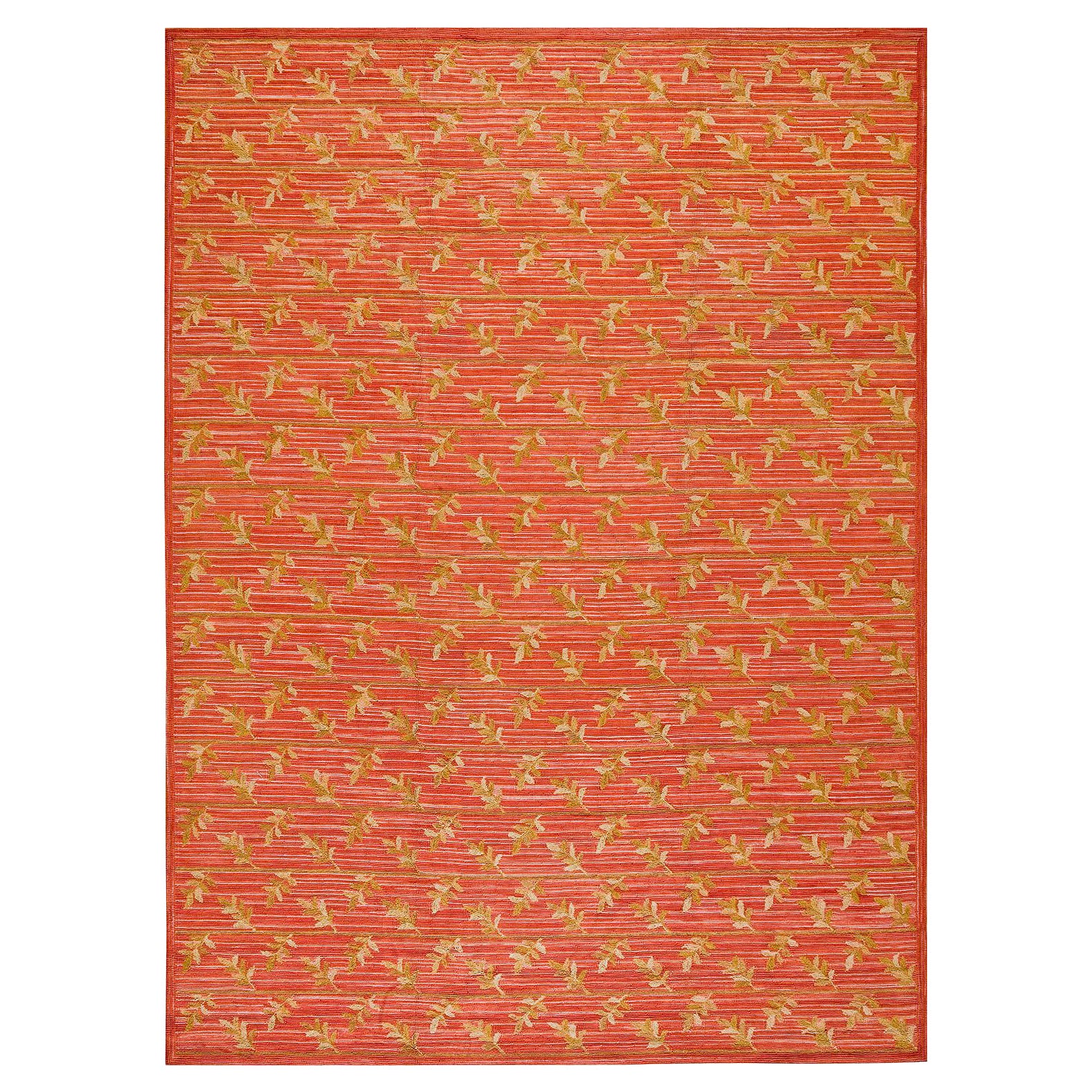 Contemporary American Hooked Rug (8' x 10' - 1244x 305)