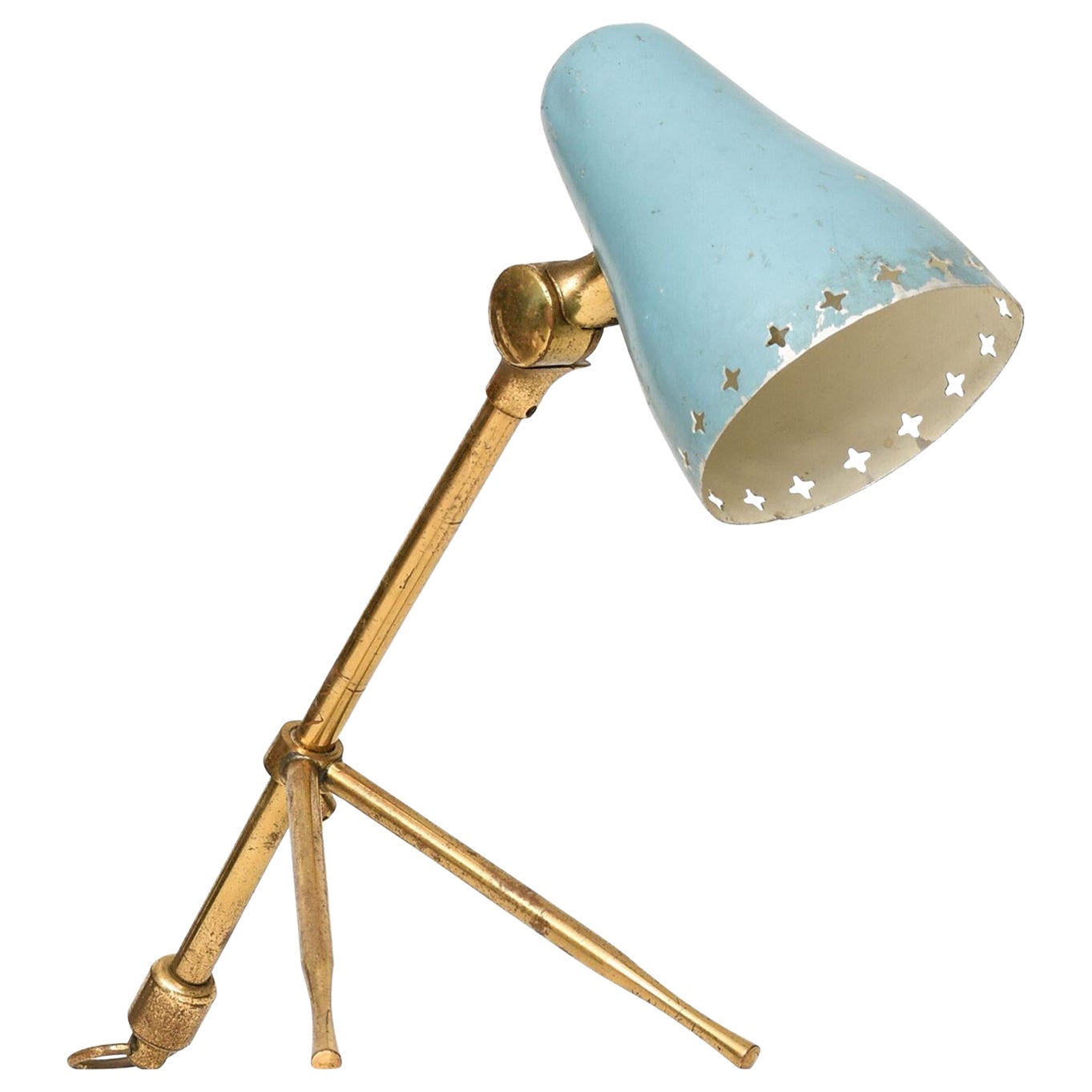 Boris Lacroix Table Lamp / Wall Lamp Produced by Falkenbergs Belysning in Sweden For Sale