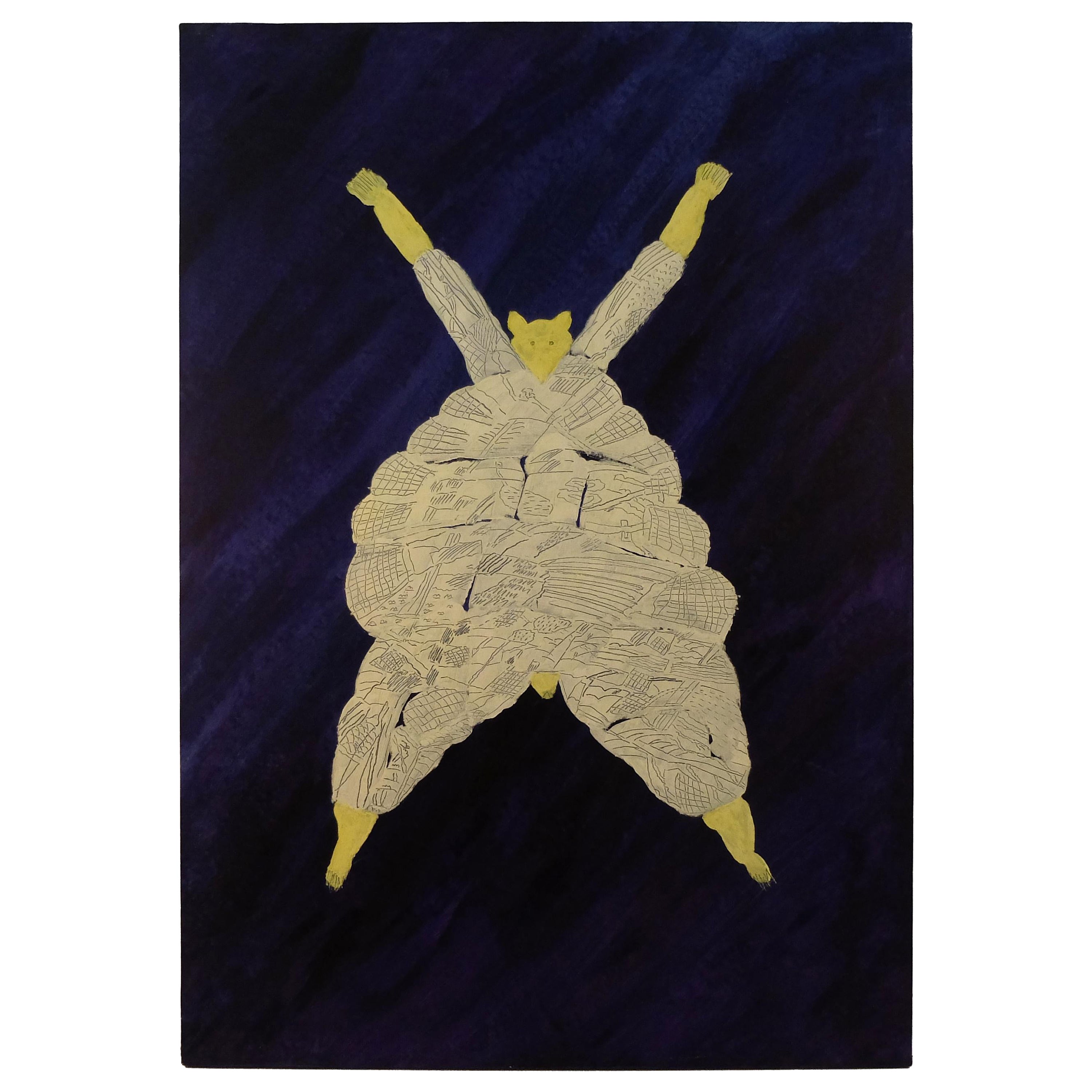 Ugo La Pietra, " Genius Loci' " Acrílico sobre lienzo, 2009