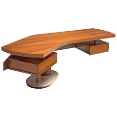 Stefano Mastuzzi Boomerang Desk 'Zero' in Pine