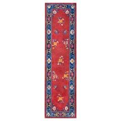 Alfombra antigua china Art Deco 2' 6" x 8' 10"