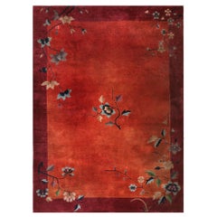 1920er Jahre Chinesisch Art Deco Teppich ( 5' x 6'9" - 152 x 205 )