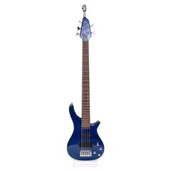Lampada da tavolo Chitarra elettrica blu Rock & Roll