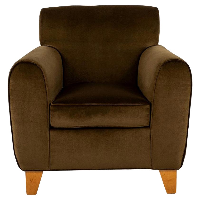 Deco Style Olive Club Chair