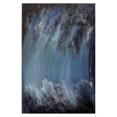 Óleo sobre lienzo abstracto italiano de Fausta Dossi, Milán, 2008