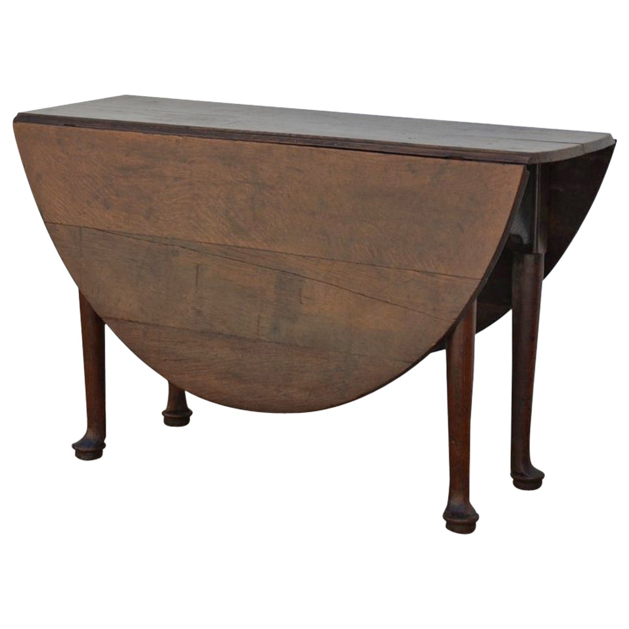 Oak Gate Leg Table, circa 1930 For Sale at 1stDibs
