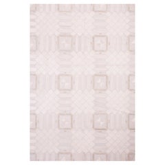 Contemporary American Cotton Hooked Rug 6' 0" x 9' 0" (183 x 274 cm)