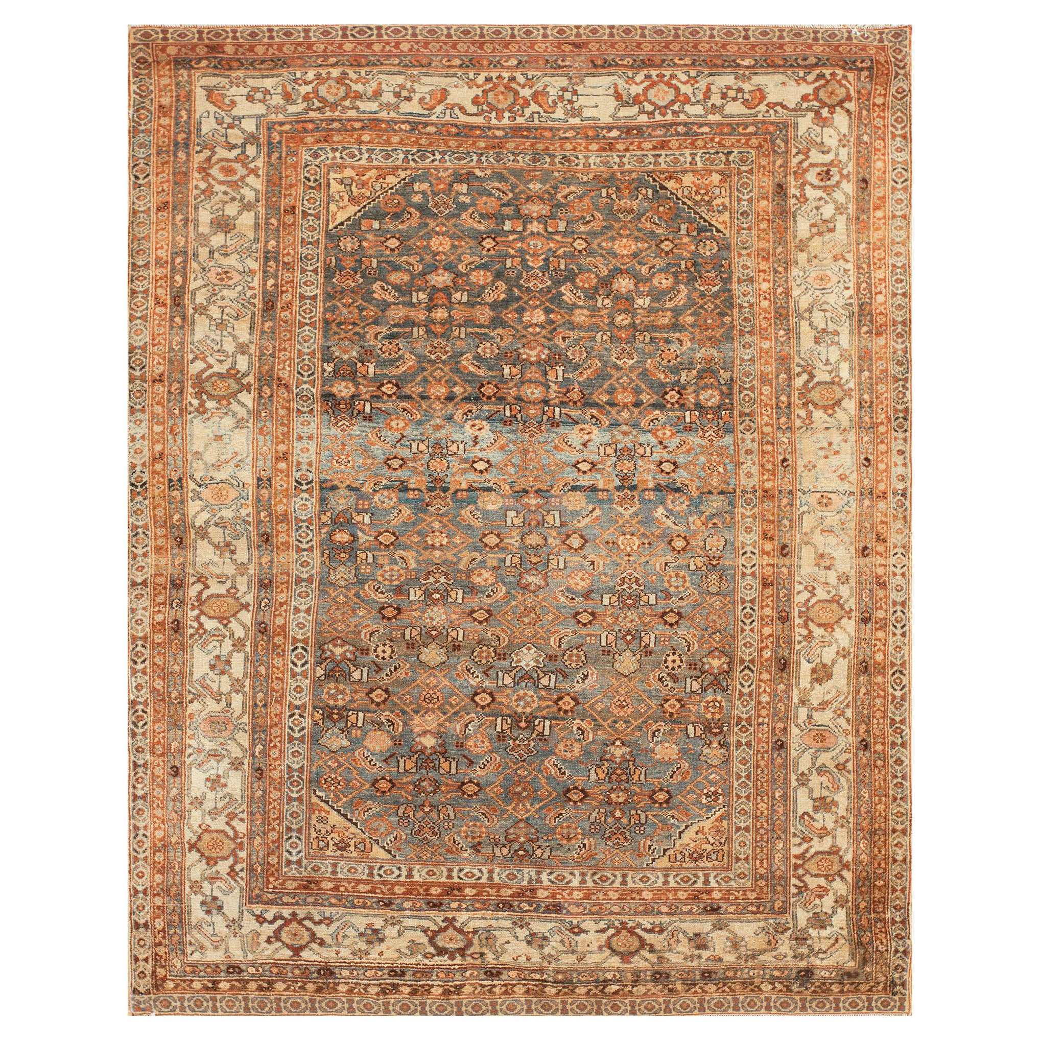 Tappeto persiano Malayer dei primi del Novecento ( 5'4" x 6'8" - 163 x 203 )