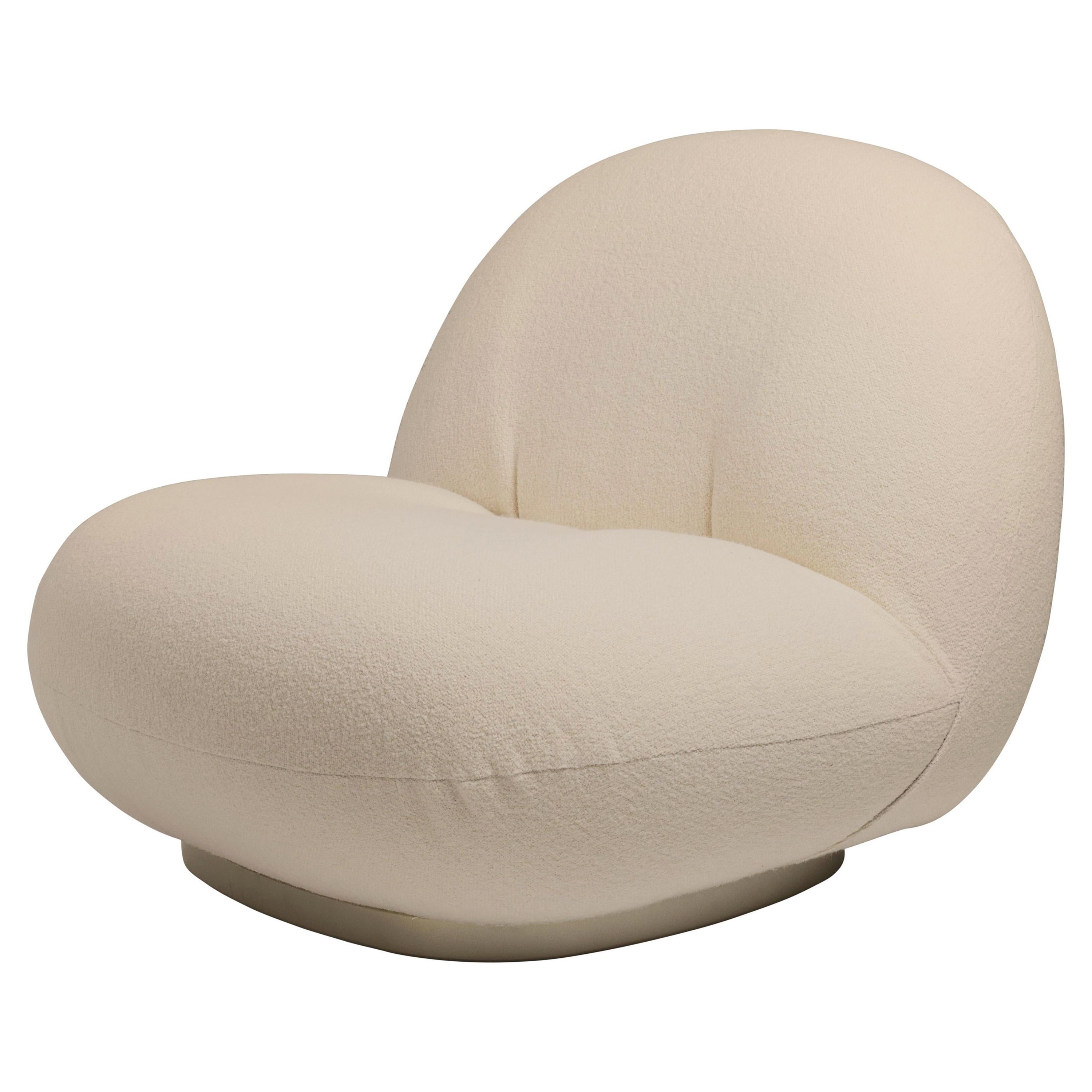 Pierre Paulin Pacha Lounge Chair with Returning Swivel for GUBI