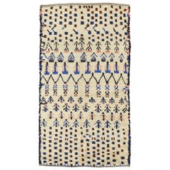 Used Moroccan Rug Azilal Tribe Atlas Collection