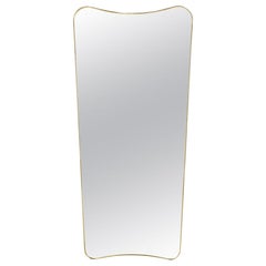 Gio Ponti 'F.A. 33' Full Length Mirror in Brass for GUBI