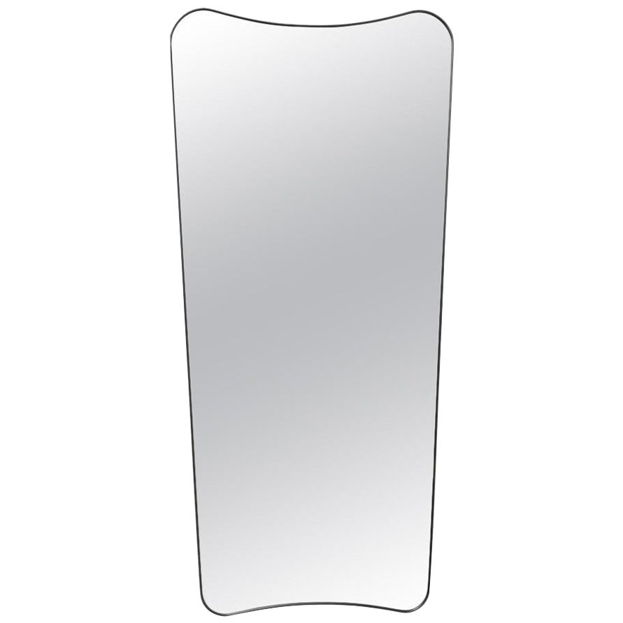Gio Ponti 'F.A. 33' Full Length Mirror in Black Brass for GUBI