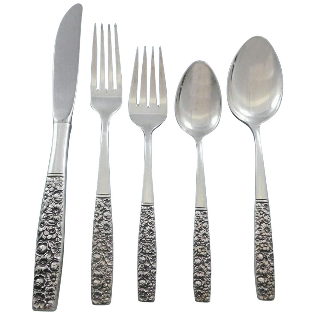 Laureate by Towle Sterling Silver Flatware Set for 8 Service 45 pieces