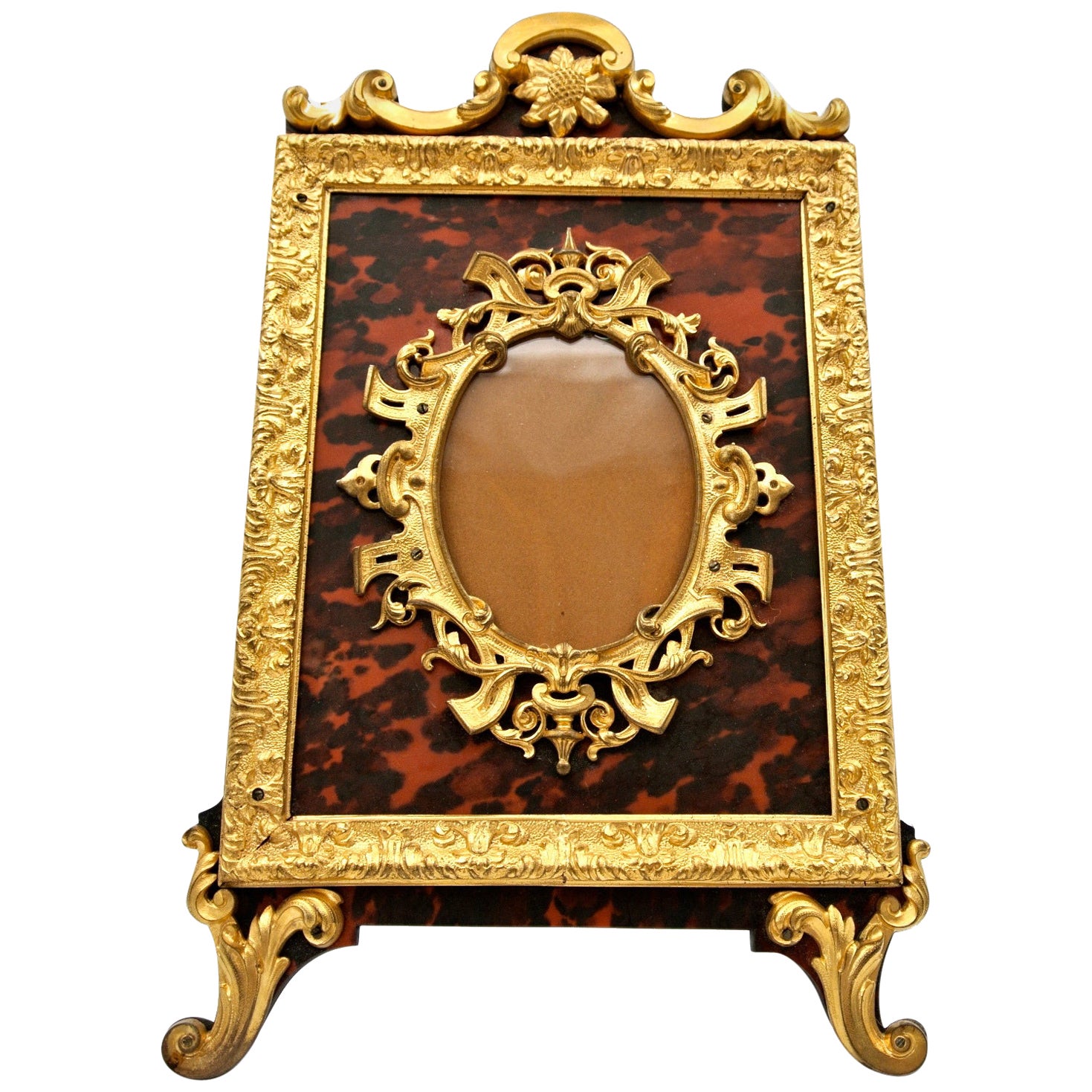 Gilt Bronze Frame, Contemporary Work For Sale at 1stDibs