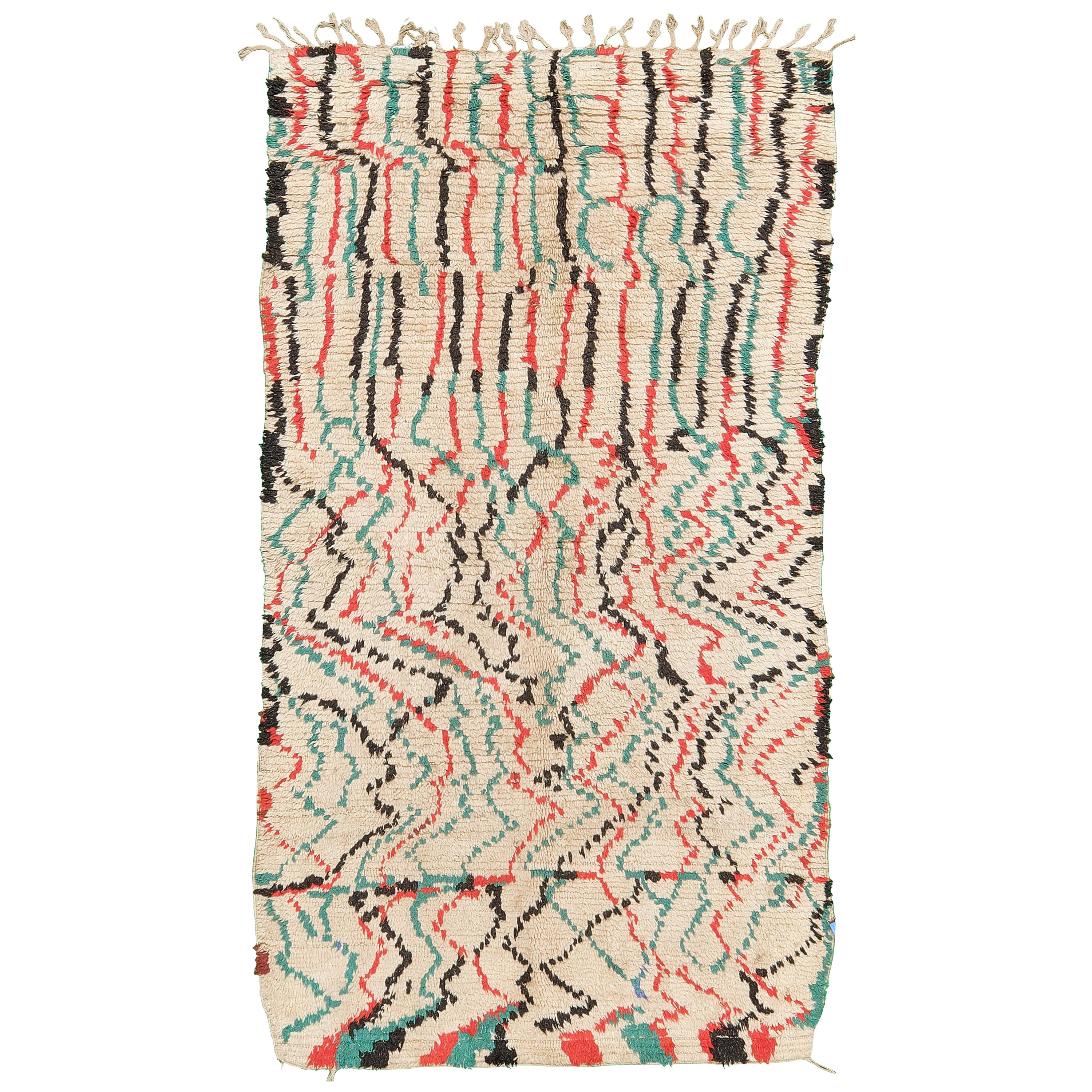 Alfombra marroquí vintage Tribu Azilal