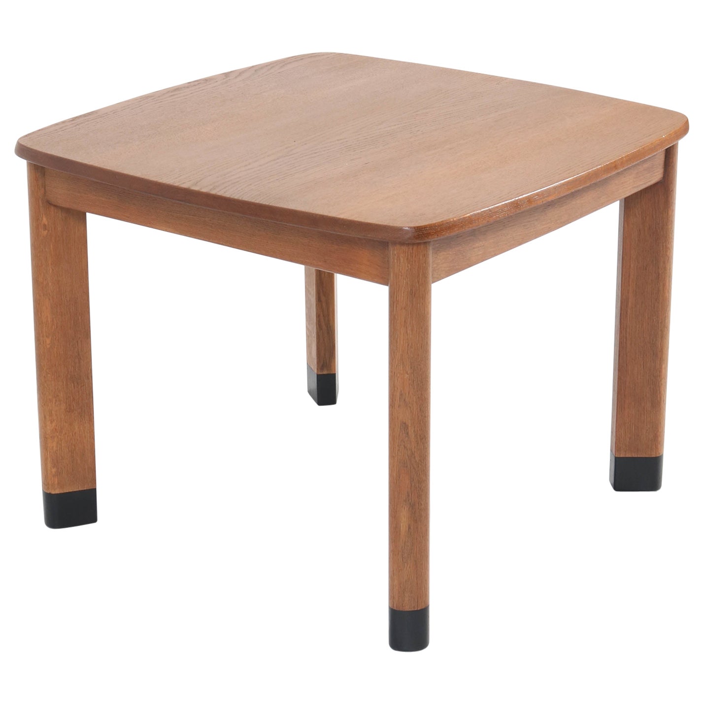 Oak Dutch Art Deco Amsterdam School Coffee Table, 1920s For Sale at 1stDibs