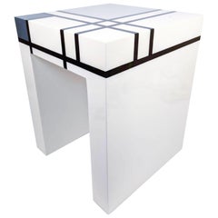 Mondrian Limited Edition Hand-Lacquered Cube Table, Barneys New York, 2007