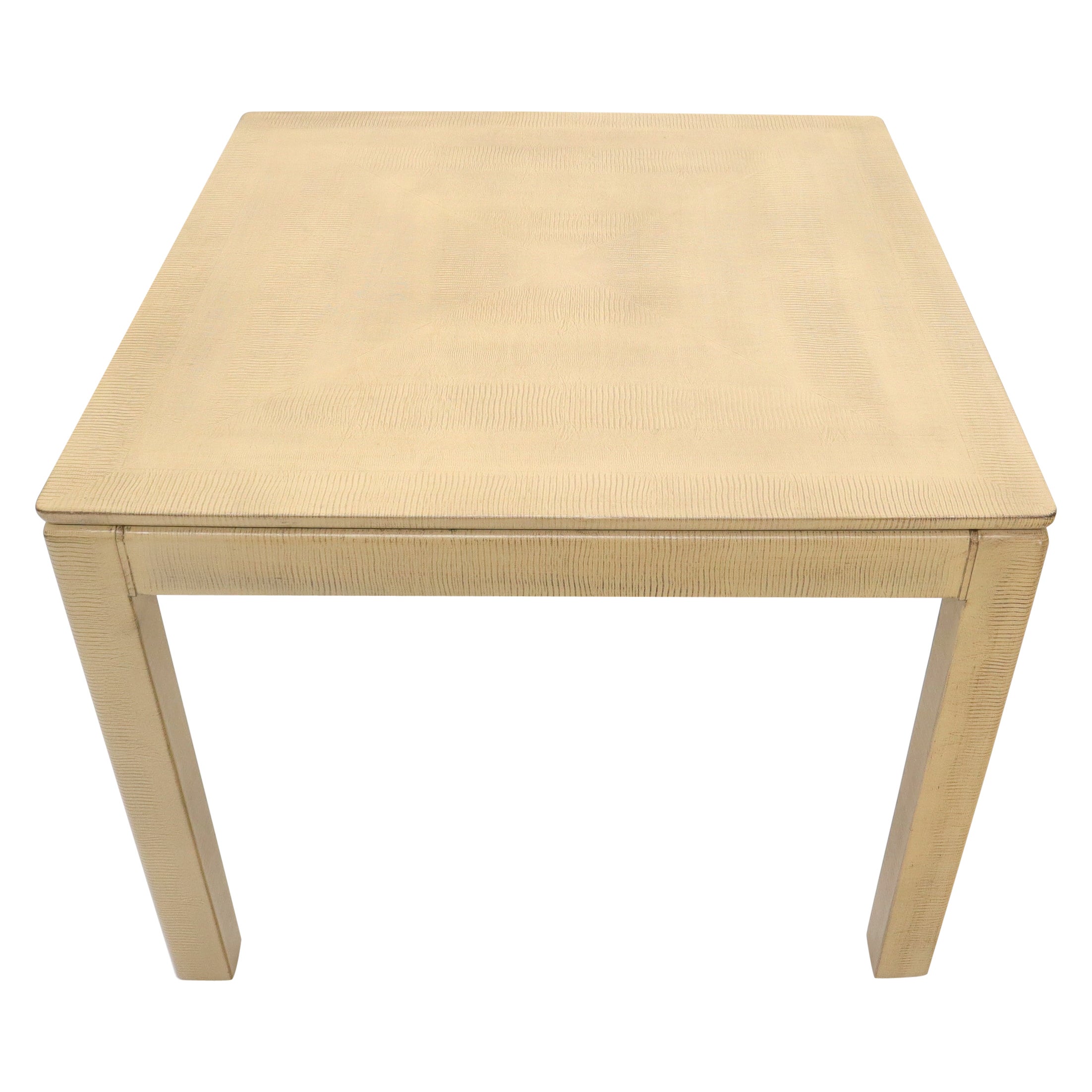 Henderson Square Dining Game Table with BuiltIn Pop Up Leaf at 1stDibs