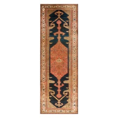 Antique Late 19th Century Persian Malayer Carpet ( 5' 8" x 16' - 172 x 487 cm )