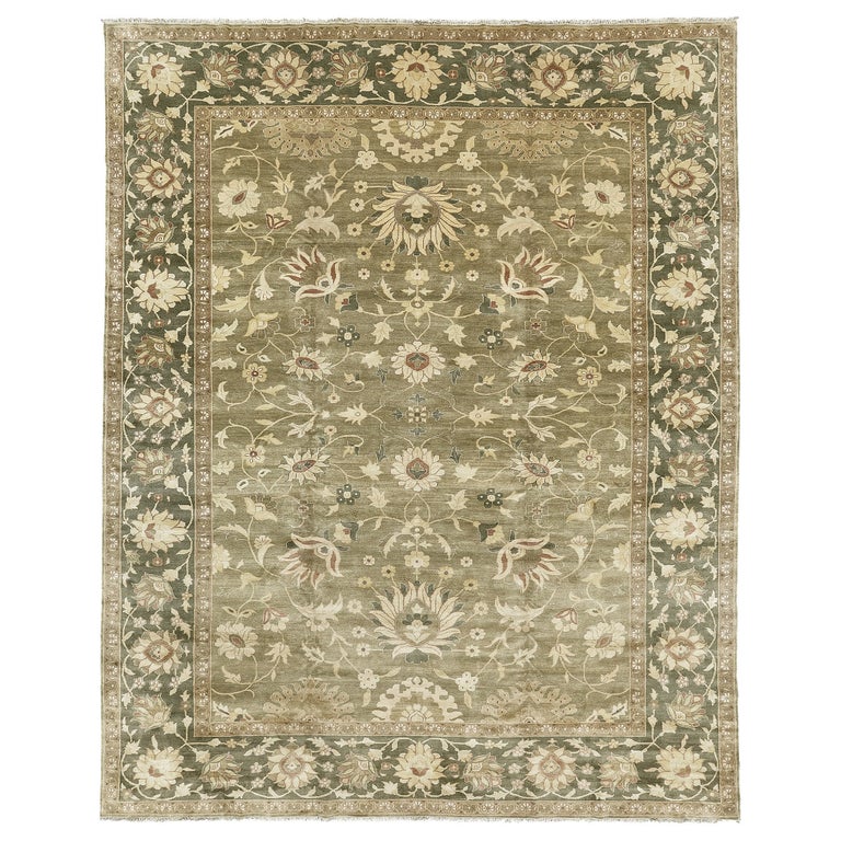 Egyptian Sultanabad Design Revival Rug For Sale at 1stDibs