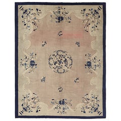Alfombra china de Pekín de principios del siglo XX ( 9' x 11'8" - 275 x 355 )