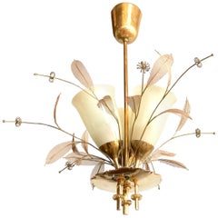 Paavo Tynell 9029/3 "Bridal Bouquet" Chandelier for Taito Oy