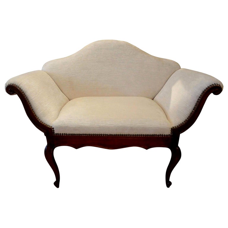 19th Century Venetian Loveseat or Canape For Sale