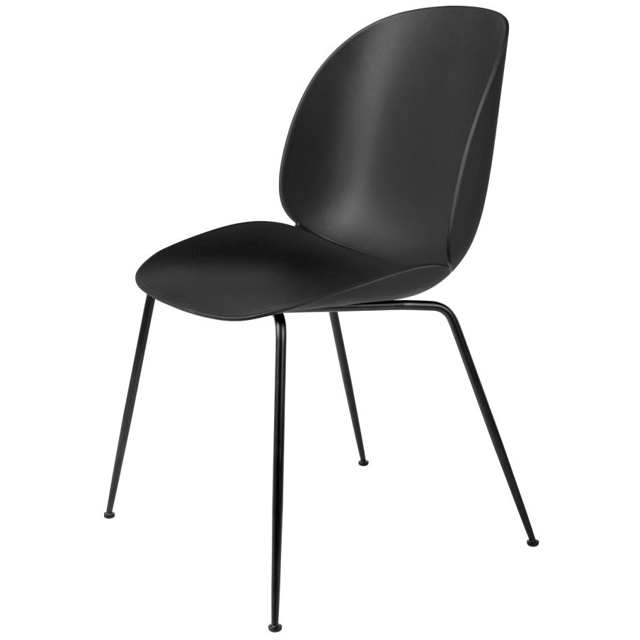 GamFratesi 'Beetle' Dining Chair with Black Conic Base
