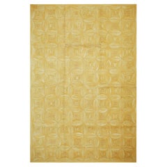 Contemporary  Cotton Hooked Rug 8' 0" x 10' 0" 