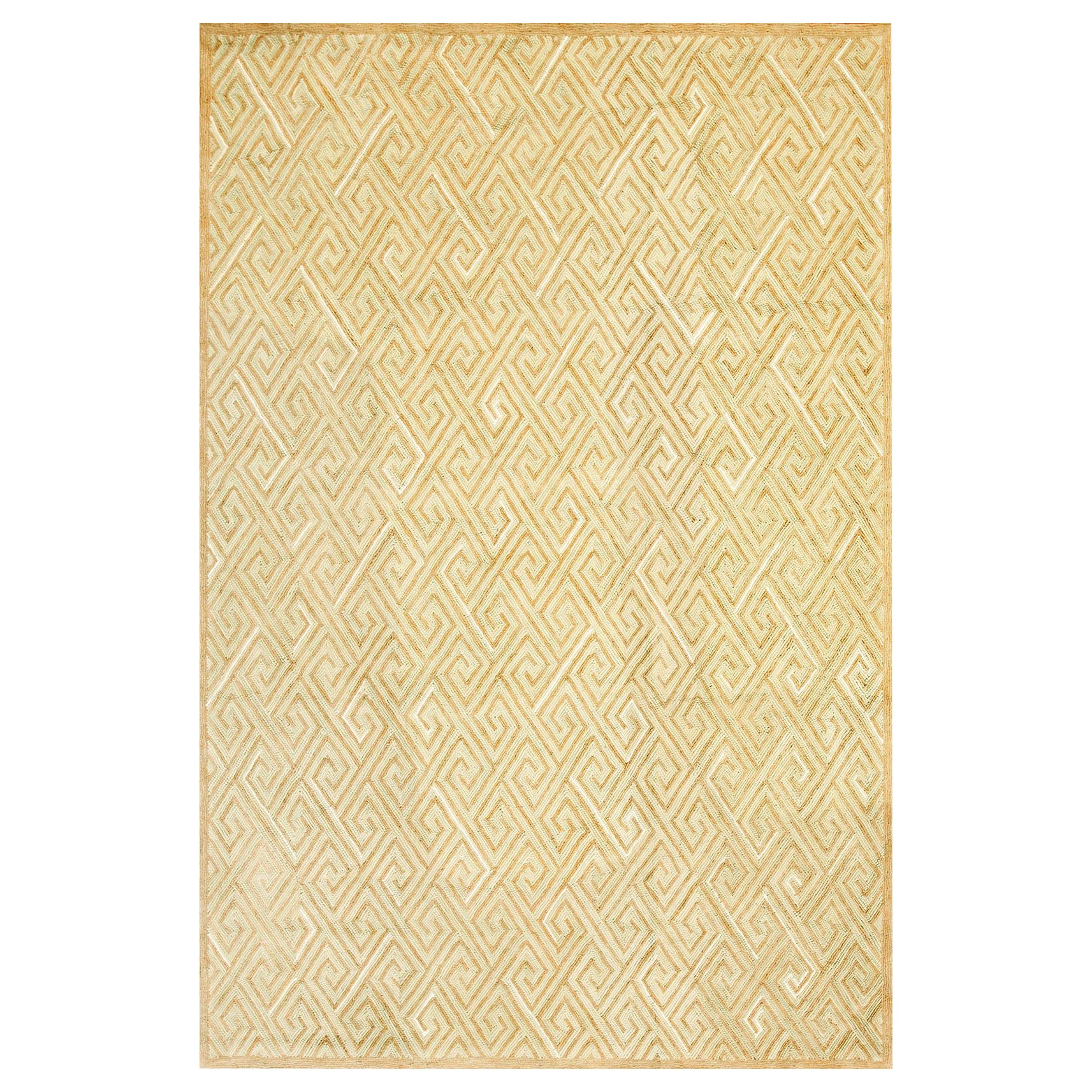 Contemporary  Hooked Rug (6' x9' - 183 x 274 )