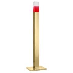 Giotto Gold Floor Lamp By Andrea Branzi