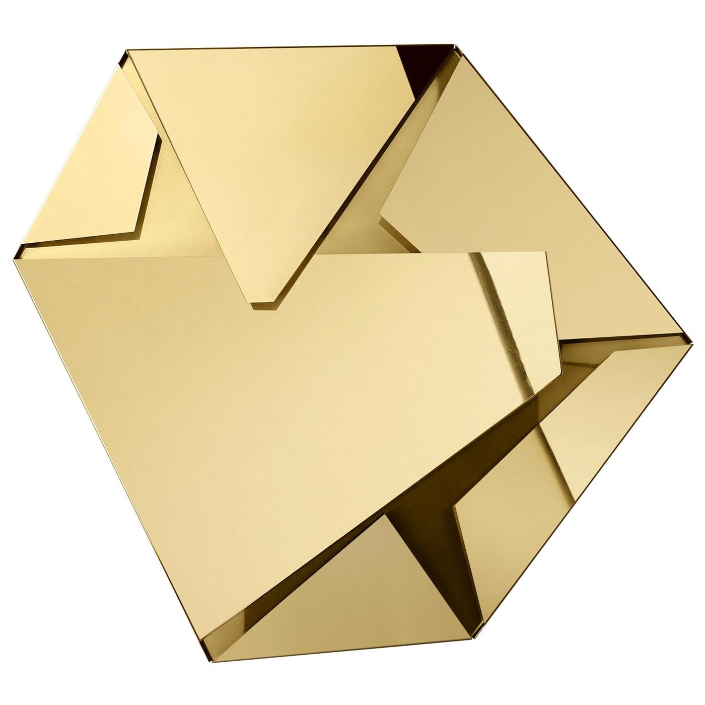 Kaleidos Gold Small Wall Light By Campana Brothers For Sale